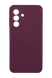 Силиконовый чехол Softy для Samsung A56 bordo Full Camera с микрофиброй