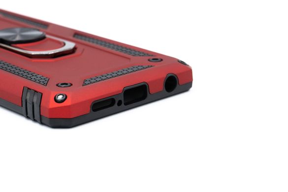 Чохол Serge Ring for Magnet для Xiaomi Poco X3 NFC/Poco X3 Pro red протиударний