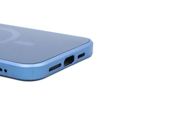 Чохол TPU+Glass Sapphire Mag Evo case для iPhone 12/12 Pro wisteria