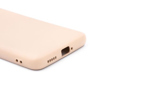 Силиконовый чехол Full Cover для Huawei P40 pink sand
