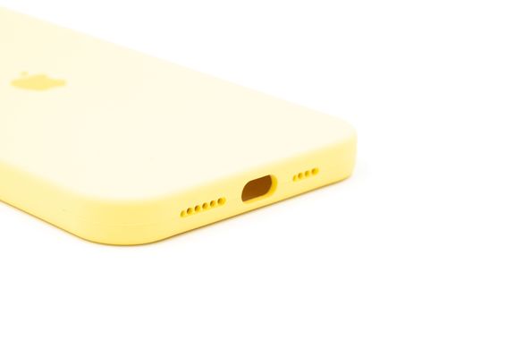 Силіконовий чохол Full Cover для iPhone 12 Pro Max yellow
