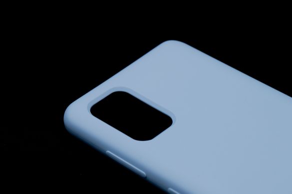 Силіконовий чохол Full Cover SP для Samsung A31 mist blue