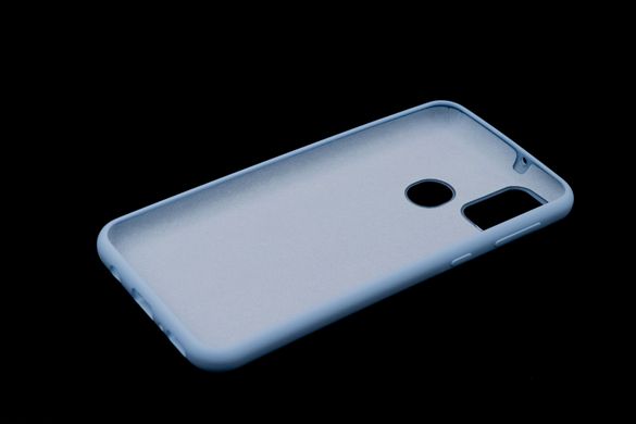 Силиконовый чехол Full Cover SP для Samsung M21 mist blue