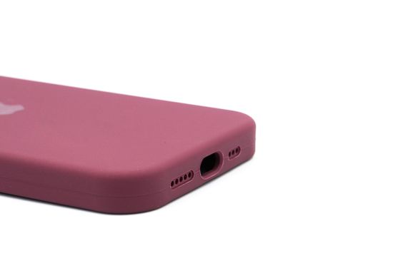 Силіконовий чохол Full Cover для iPhone 15 Pro plum