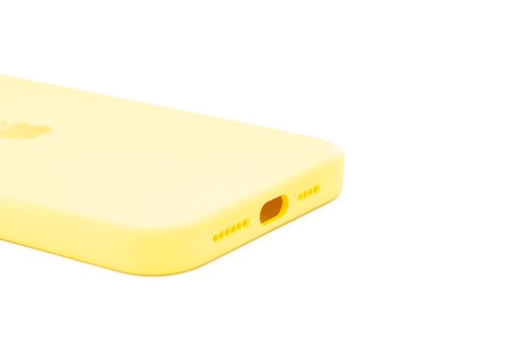 Силіконовий чохол Full Cover для iPhone 14 Plus yellow