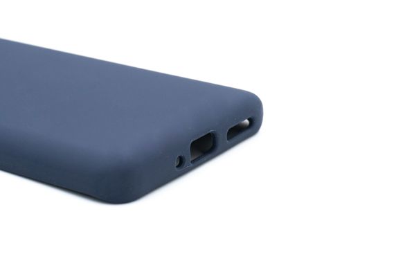 Силіконовий чохол Full Cover для Xiaomi Mi 12/12X midnight blue Full Camera без logo