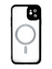 Чохол Skin Clear with MagSafe для iPhone 11 black Full Camera