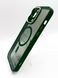 Чохол Clear Color with MagSafe для iPhone 14 Pro Max green Full Camera