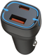 Автомобільний зарядний пристрій XO CC37 PD+QC3.0 20W Type-C black