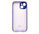 Силіконовий чохол Full Cover для iPhone 14 ultra violet Full Camera