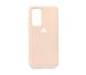 Силіконовий чохол Full Cover для Huawei P40 pink sand