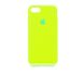Силиконовый чехол Full Cover для iPhone 7/8 party green