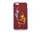 Силіконовий чохол MyPrint для iPhone 6 Two_face-UKR, Candy, marsala