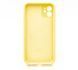 Силіконовий чохол Full Cover Square для iPhone 11 yellow Full Camera