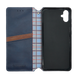 Чохол-книжка шкіра для Samsung A05 dark blue Getman Cubic PU