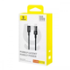 Кабель Baseus Gem Fast-Charging Data Cable Type-C to Type-C 100W 1m black