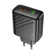 Сетевой блок питания Hoco CS26A 2USB-C/1USB PD/QC 45W black