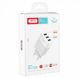 Сетевое зарядное устройство XO L72 3USB/USB1 QC 3A/USB 2/3 2.1A white