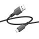 USB кабель Borofone BX70 micro 2.4A/1m black