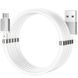 USB кабель HOCO U91 Magic magnetic micro 2.4A/1m White