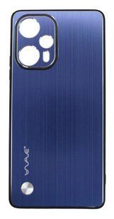 Чехол WAVE Metal для Xiaomi Redmi Note 12 Turbo/Poco F5 blue Full Camera