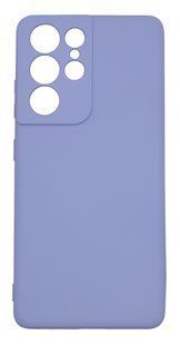 Силіконовий чохол WAVE Colorful для Samsung S21 Ultra light purple Full Camera (TPU)