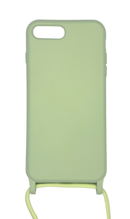 Силиконовый чехол WAVE Lanyard для iPhone 7+/8+ green (TPU)