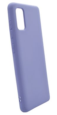 Силиконовый чехол Full Cover для Samsung A41 lilac без logo