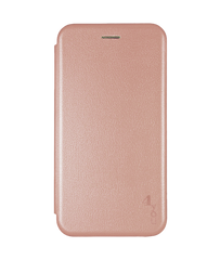Чехол книжка Original кожа для Xiaomi Redmi 13C/Poco C65 rose gold (4you)