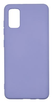 Силиконовый чехол Full Cover для Samsung A41 lilac без logo