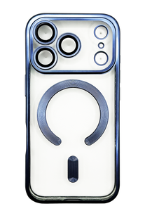 Чехол Metal Matte with MagSafe для iPhone 17 Pro deep blue Full Camera