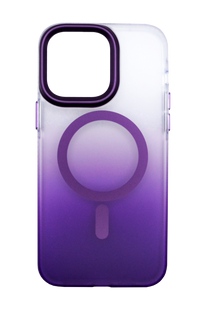 Чохол TPU+PC Shadow with Magsafe для iPhone 14 Pro Max purple