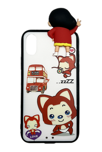 Силіконовий чохол Disney для iPhone X Red fox
