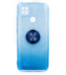 Силиконовый чехол SP Shine для Xiaomi Redmi 9C blue ring for magnet