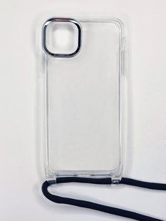 Чохол NEW ROPE CLEAR CASE CAMERA FRAME для iPhone 11 black