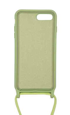 Силиконовый чехол WAVE Lanyard для iPhone 7+/8+ green (TPU)
