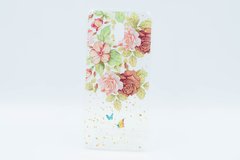 Накладка Deep Shine Flowers New для Xiaomi Redmi 8A с блестками