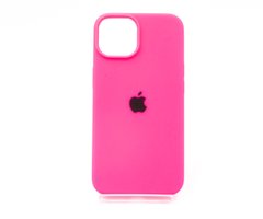 Силіконовий чохол Full Cover для iPhone 14 barbie pink