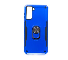 Чохол Serge Ring for Magnet для Samsung S21+ electric blue протиударний