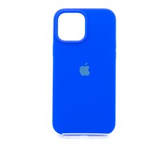 Силіконовий чохол Full Cover для iPhone 13 Pro Max shine blue (indigo)