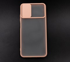 TPU чехол Camshield mate для Xiaomi Redmi Note 10/Note 10S pink шторка/защита камеры