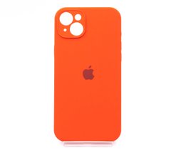 Силіконовий чохол Full Cover для iPhone 14 Plus red Full Camera