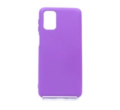 Силиконовый чехол Full Cover для Samsung M31S purple без logo