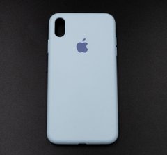 Силіконовий чохол Full Cover для iPhone XS Max sky blue
