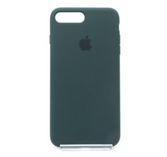 Силіконовий чохол Full Cover для iPhone 7+/8+ black green