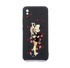 Силіконовий чохол Simple Love Matt для Xiaomi Redmi 9A stock lola bunny black