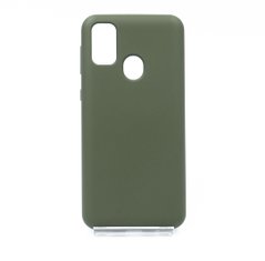 Силиконовый чехол Full Cover SP для Samsung M21 dark olive