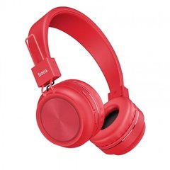 Bluetooth стерео гарнітура Hoco W25 red