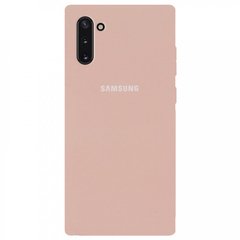 Силіконовий чохол WAVE Full Cover для Samsung Note 10+ light pink