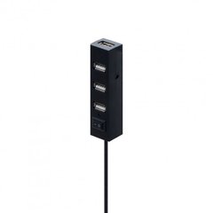 USB HUB RS021 4USB black